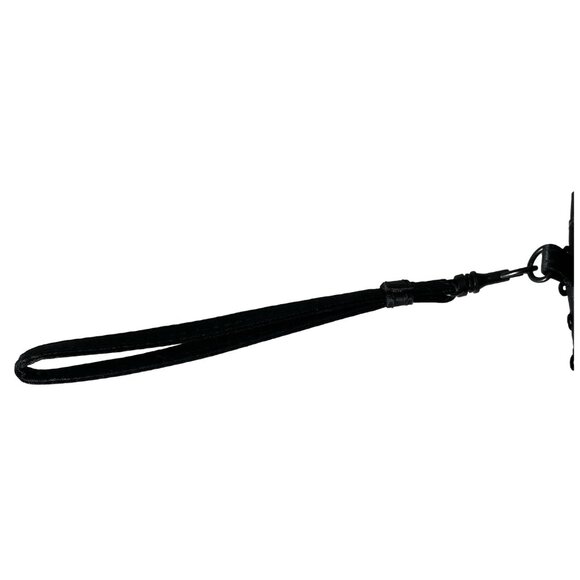 Sephora Black Sequin Mini Clutch with Wrist Strap – Sparkly Holiday Evening Bag - Picture 6 of 7